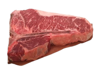 Lh Ch Beef Loin Porterhouse Steak - 1 Lb - Image 1