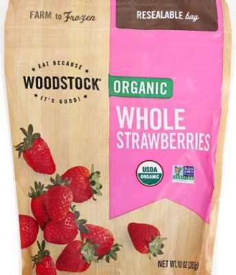 Wdstk Org Strawberries Whole - 10 OZ - Image 2