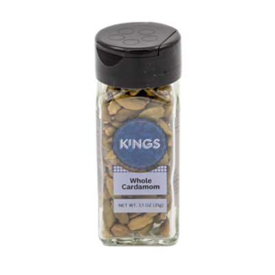 Kings Cardamon Whole - 1.1 OZ - Image 1