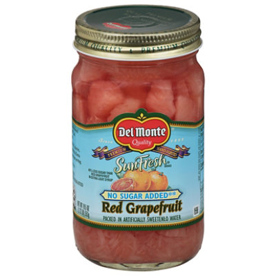 Del Monte Red Grapefruit No Sugar Added - 19.5 Oz