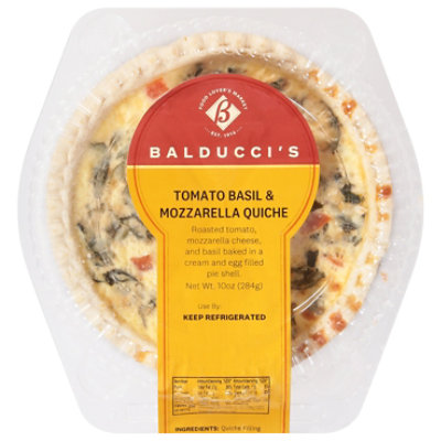 Bal Quiche Tomato Basil Mozz Sm - 10 OZ - Image 3