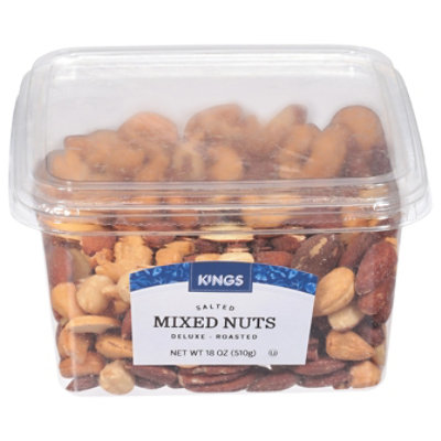 Klein's Natural Deluxe Roast Salted Mixed Nuts - 18 Oz - Image 1