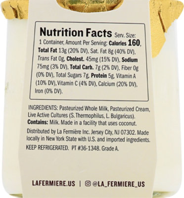 La Fermiere Plain Yogurt - 5.6 Fl. Oz. - Image 6