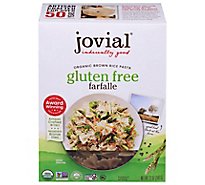 Jovial Organic Brown Rice Farfalle Pasta - 12 Oz