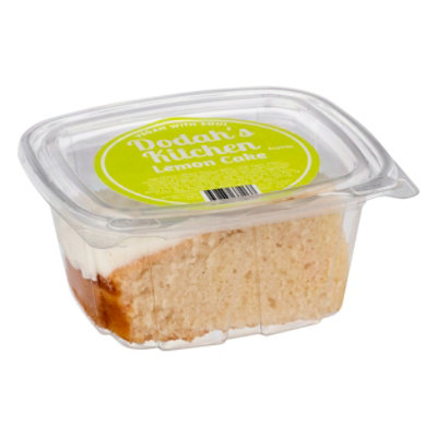 Dk Lemon Vegan Cake - 6.5 OZ - Image 1