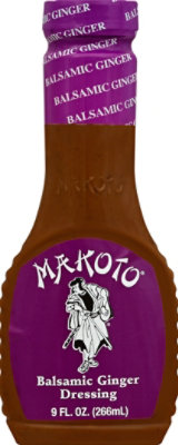 Makoto Dressing Balsamic Ginger - 9 FZ - balduccis