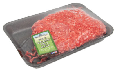 Thousand Hills Grass Fed Beef 90% Lean Grnd Bf Pty - 1 Lb - Image 1