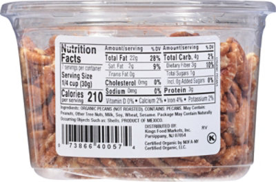 Kleins Natural Organic Pecan Halves - 7 Oz - Image 6
