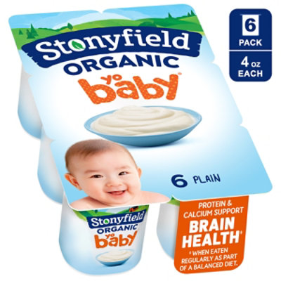 Stonyfield Organic Yobaby Plain 24 Oz balduccis