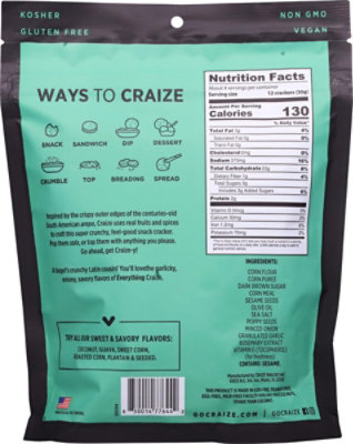 Craize Cracker Everything Toasted - 4 OZ - Image 6