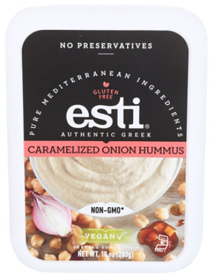 Esti Hummus Onion Caramelized - 10 OZ - Image 1