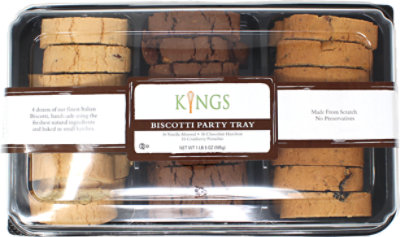 Bb Kings Biscotti Tray-entertaining - 20 OZ - Image 1