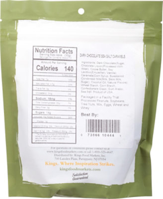 Kings Drk Choc Salted Caramels - 8 OZ - Image 6