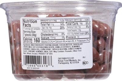 Kleins Natural Milk Chocolate Almonds - 12 Oz - Image 6