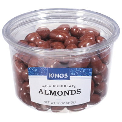 Kleins Natural Milk Chocolate Almonds - 12 Oz - Image 1
