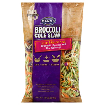 Manns Broccoli Coleslaw - 12 OZ - Image 1