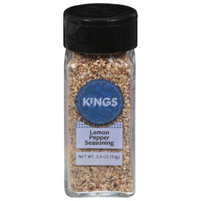 Kings Lemon Pepper Blend - 2.6 Oz - Image 1