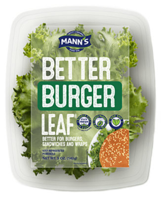 Manns Burger Lettuce Leaf - 5 OZ - Image 1