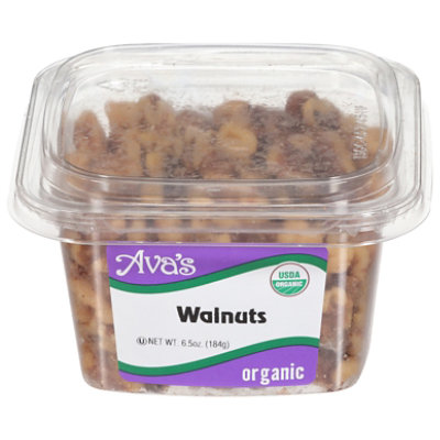 Ava's Organic Raw Walnuts - 6.5 Oz - Image 3