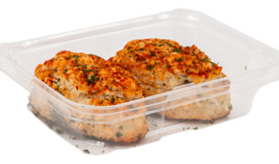 Crab & Shrimp Cake Baked - 4 Oz - Image 1