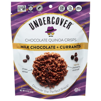 Undercover Milk Chocolate + Currants Quinoa Crisps - 2 Oz - Image 3