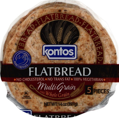 Kontos Multigrain Flatbread - 14 OZ - Image 2