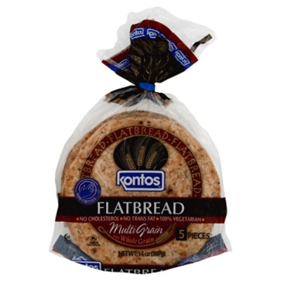 Kontos Multigrain Flatbread - 14 OZ - Image 1