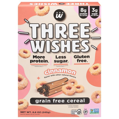 Three Wishes Cereal Cinnamon Grain - 8.6 Oz - Image 3