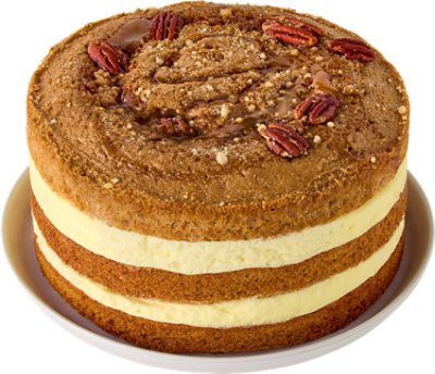 La Rocca Caramel Butter Pecan Cake 8 Inch - Each - Image 1