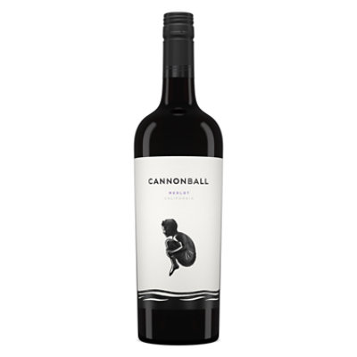 Cannonball Merlot Red Wine - 750 Ml - Image 1