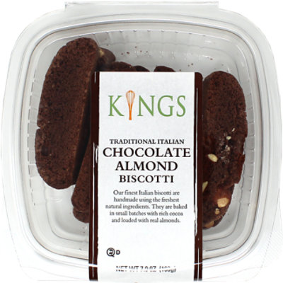 Bb Kings Choc Almond Biscotti - 7 OZ - Image 1