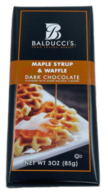 Balducci's Dark Chocolate 85% Bar - 3 Oz - Image 1