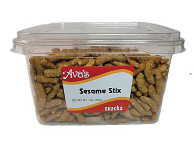 Ava's Salted Sesame Sticks Family Tub - 12 Oz - Image 1