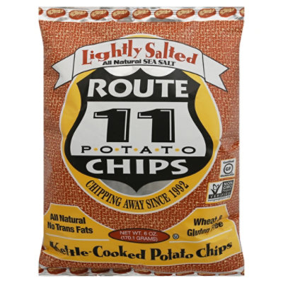 Route 11 Lightly Salted Potato Chips - 6 Oz - Image 3