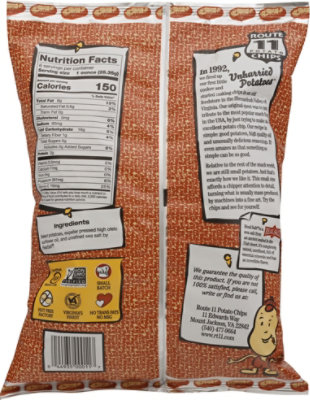 Route 11 Lightly Salted Potato Chips - 6 Oz - Image 6