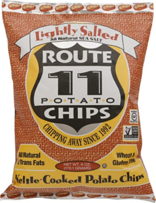 Route 11 Lightly Salted Potato Chips - 6 Oz - Image 2