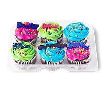 Chocolate Cupcakes 6 Count - EA