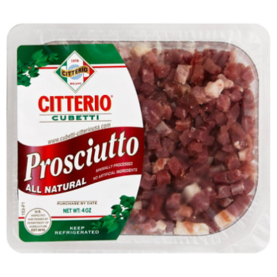 Citterio Prosciutto Cubetti - 4 Oz - Image 1