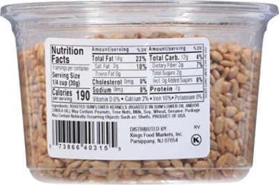 Kn Sunflower Seed Roasted N/s 9.5oz - 9.5 OZ - Image 6