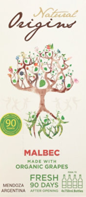 Natural Origins Malbec Bib - 3 LT - Image 4