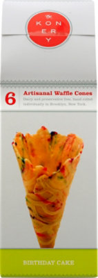 Konery B-day Cake Waffle Cones - 4.5 OZ - Image 6