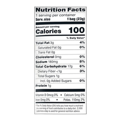 Pop Chip Potato Chip Sea Salt And Vngr - .8 OZ - Image 4