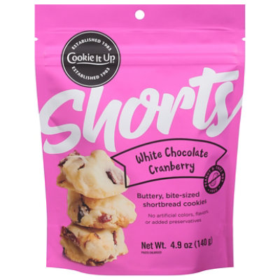 Shorts White Chocolate Cranberry Shortbread - 4.9 Oz - Image 3