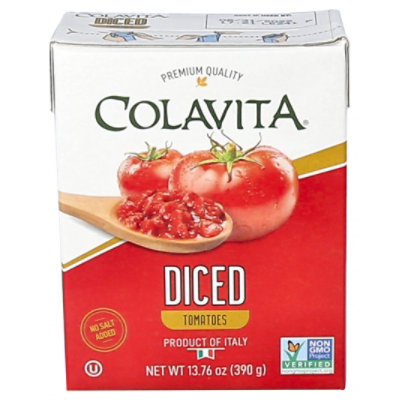 Colavita Italian Diced Tomatoes - 13.76 Oz - Image 2