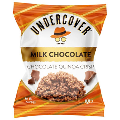 Undercover Milk Chocolate Quinoa Crisp - 0.25 Oz - Image 3