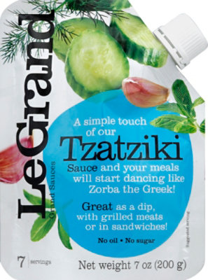 Le Grand Pesto Tzatziki Sauce - 7 OZ - Image 2