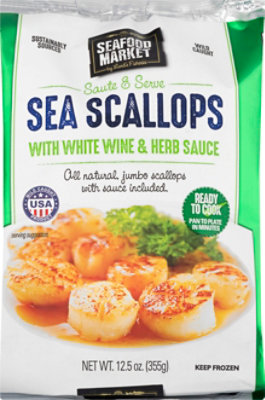 Scallop White Wine Herb Sauce - 12.5 OZ - Image 2