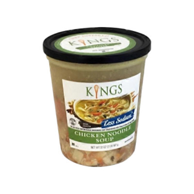 Kings Chicken Noodle Rs Soup Pp - 24 OZ - Image 1