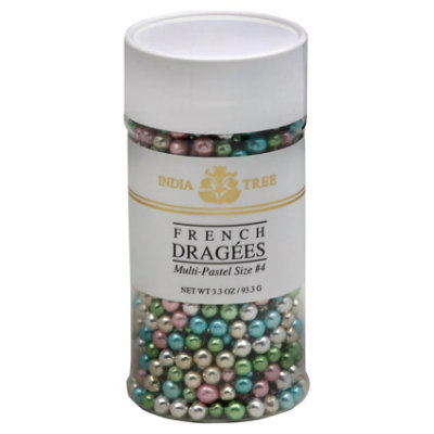 India Tree Pastel Dragees - 3.3 OZ - Image 1