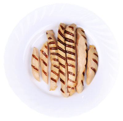 Grilled Plain Chicken Strips - 12 OZ - Image 1